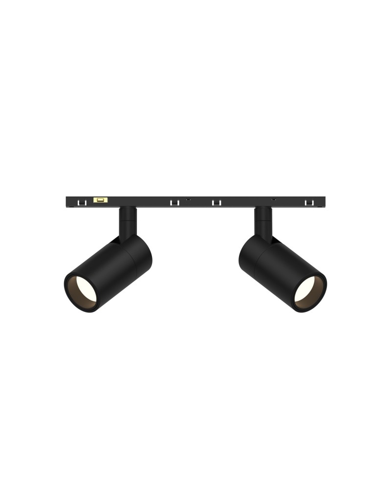 MAGNETO mini * FOCO LED 5W+5W  38º NEGRO